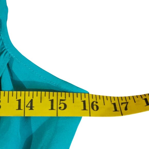 Yumi Kim Silk Colorblock Mini Dress S Dopamine Dressing Resortwear, Art-to-Wear - Picture 8 of 11